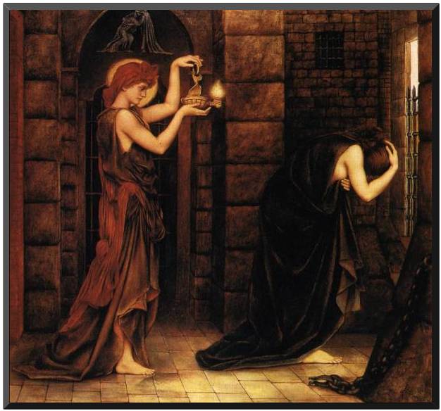 Hope in the Prison of Despair, Evelyn De Morgan