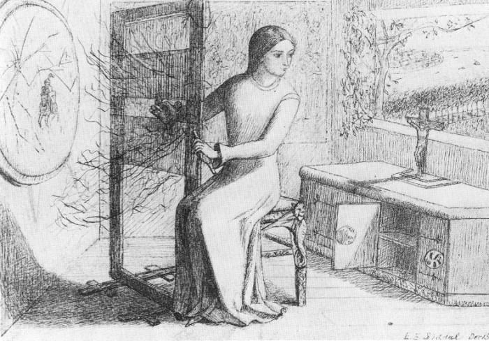 The Lady of Shalott, Elizabeth Siddal