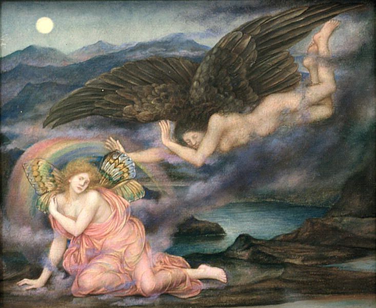 death of a butterfly, evelyn de Morgan