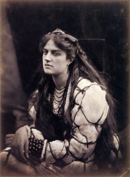 Maria Spartali Stillman photographed by Julia Margaret Cameron