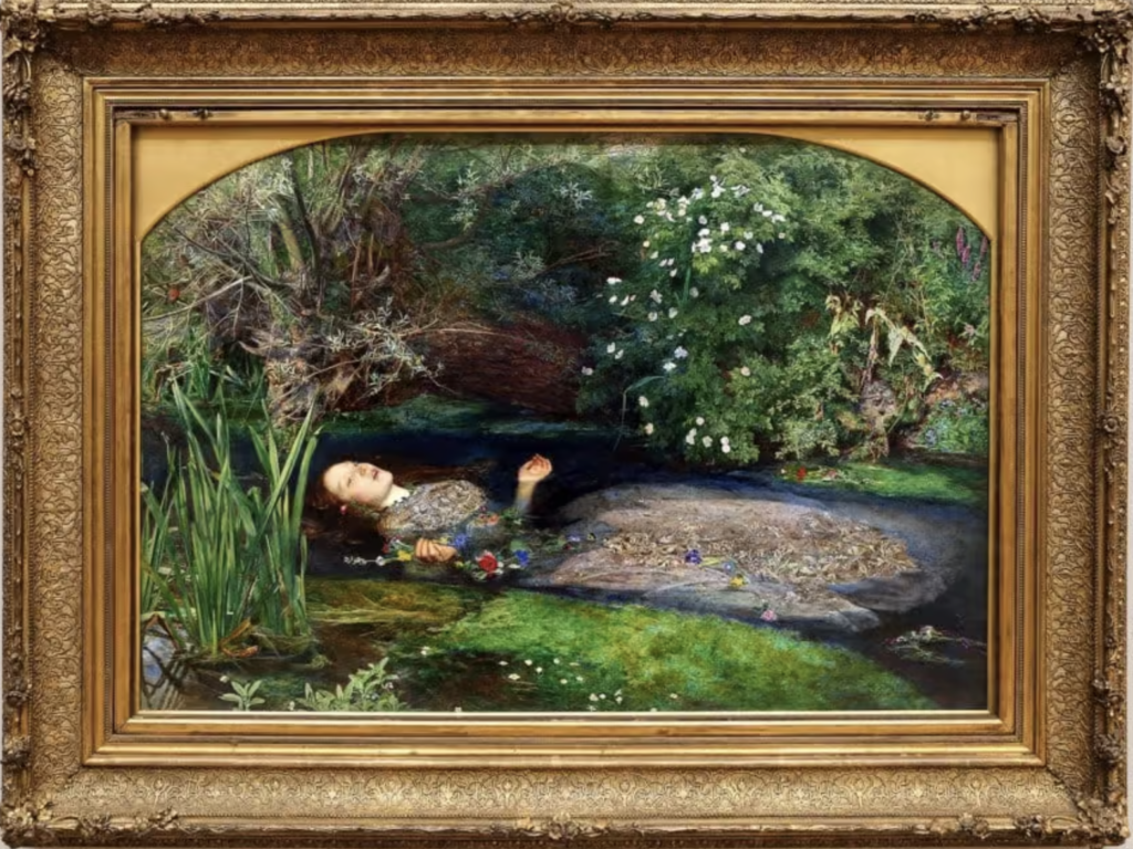 Ophelia In Frame