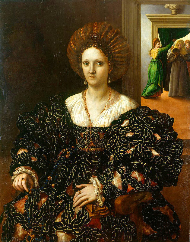 romano portrait of isabella d este