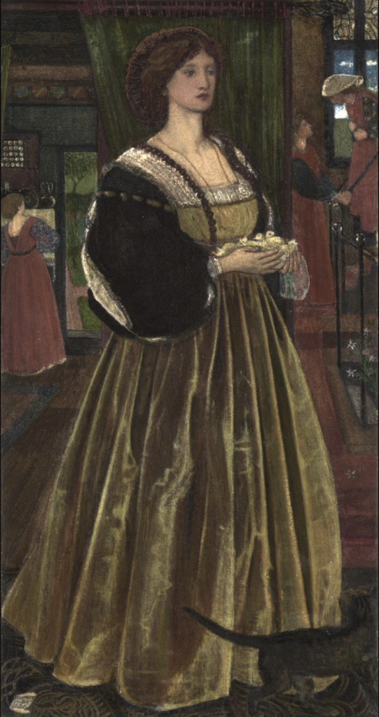 Clara Von Bork 1560, Sir Edward Coley Burne-Jones