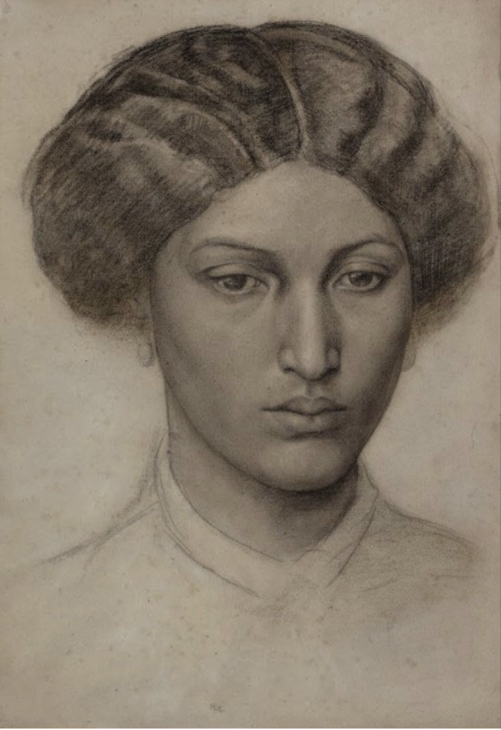 Drawing of Fanny Eaton by Dante Gabriel Rossetti