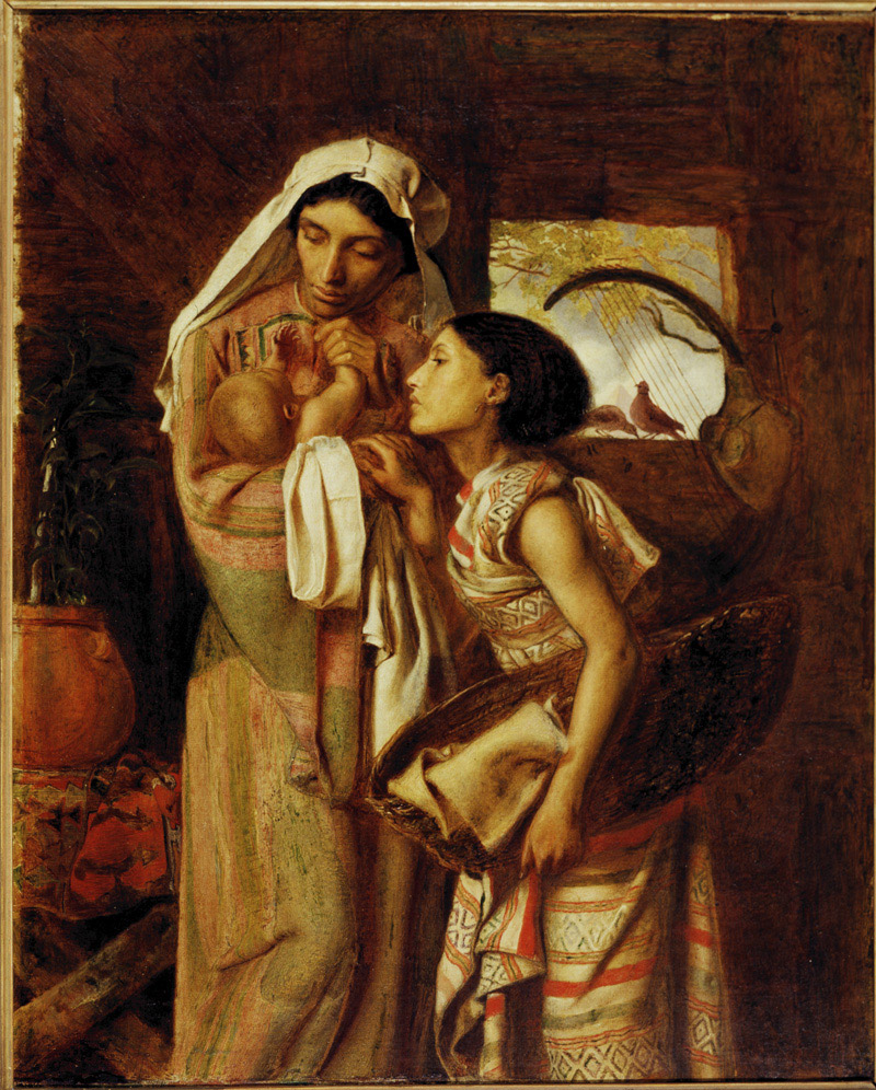 Fanny Eaton in Simeon Solomon's The Mother of Moses